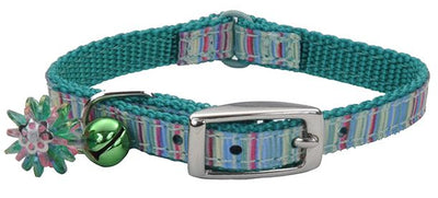 Li'l Pals Ribbon Safety Kitten Collar Stripe (Colour Variation)