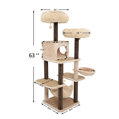 MEERKAT 7-LEVEL CAT TREE