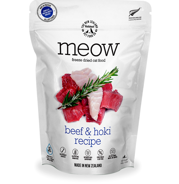 Meow Beef & Hoki Freeze Dried