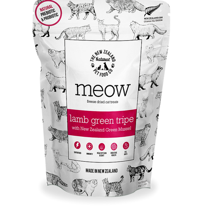 Meow Lamb Green Tripe with Green Mussels 40g