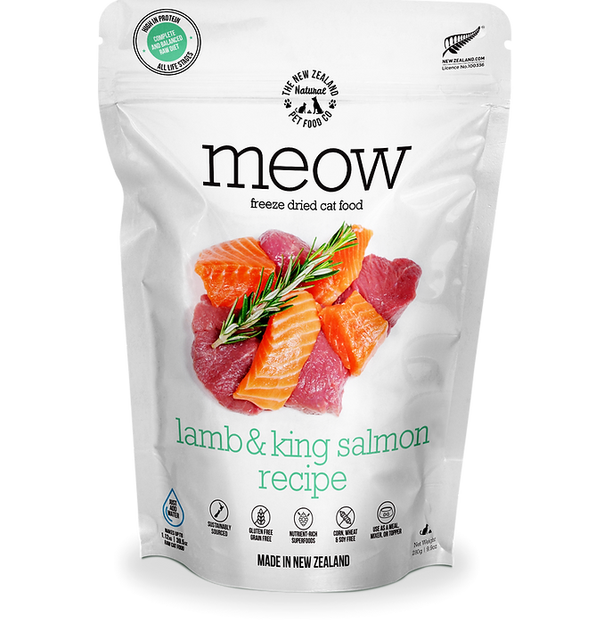 Meow Lamb & Salmon Freeze Dried
