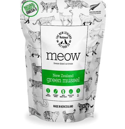 Meow NZ Green Mussels Freeze Dried 50g