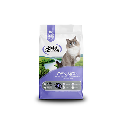 Nutri Source Chicken & Salmon Select Recipe - Grain Free Cat & Kitten Food