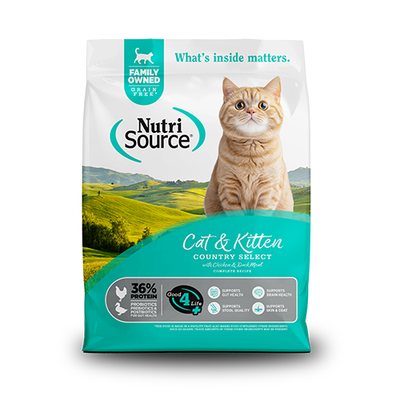 Nutri Source Country Select Chicken & Duck Recipe - Grain Free Cat & Kitten Food