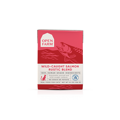 OPEN FARM® WILD-CAUGHT SALMON RUSTIC BLEND Wet Food 5.5 OZ