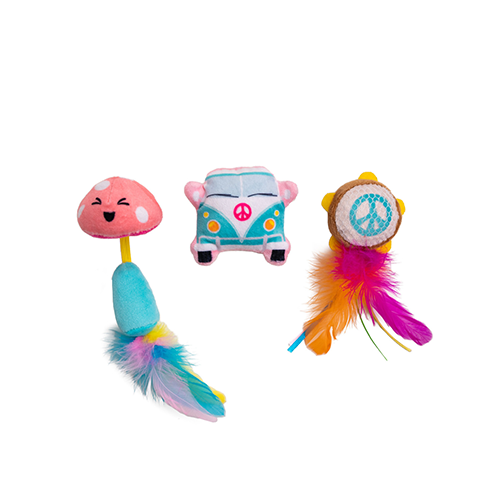 CATSTAGES® CATNIP FESTIVAL CAT TOY (3 PACK)