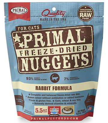 Primal Freeze Dried Nuggets Rabbit Formula