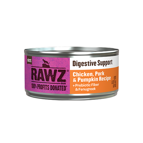 RAWZ® DIGESTIVE SUPPORT CHICKEN, PORK & PUMPKIN WET FOOD