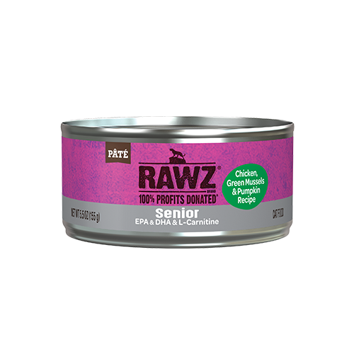 RAWZ® SENIOR CHICKEN, GREEN MUSSELS & PUMPKIN WET FOOD