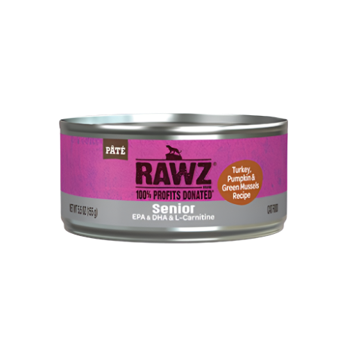 RAWZ® SENIOR TURKEY, PUMPKIN & GREEN MUSSELS WET FOOD