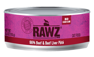 RAWZ® 96% BEEF & BEEF LIVER PÂTÉ