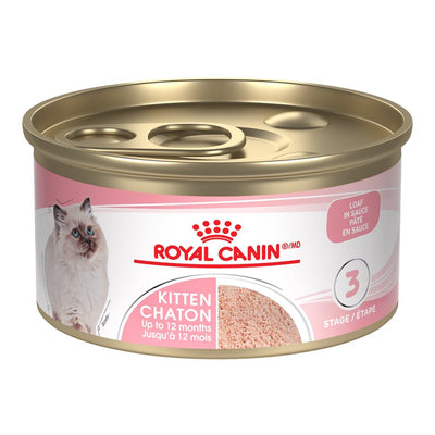 Royal Canin Feline Health Nutrition Kitten Loaf in Sauce