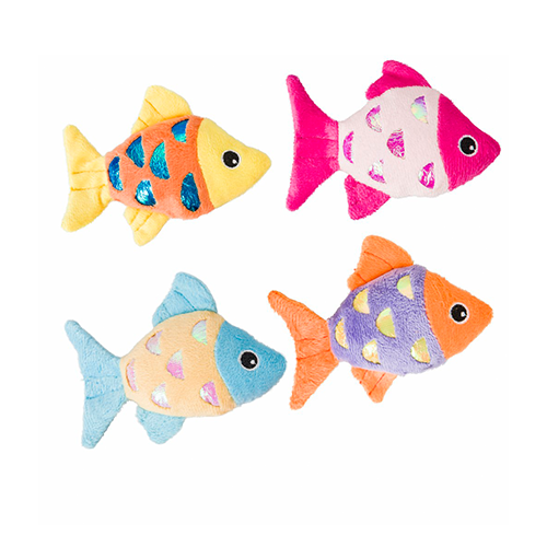 SHIMMER GLIMMER FISH WITH CATNIP
