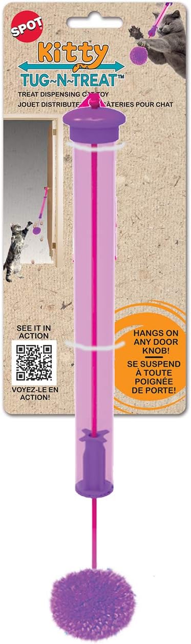 SKINNEEEZ Kitty Tug ‘n Treat w/Catnip 20″