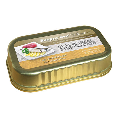 SNAPPY TOM® Ultimates Tuna with Mackerel wet food, 3oz