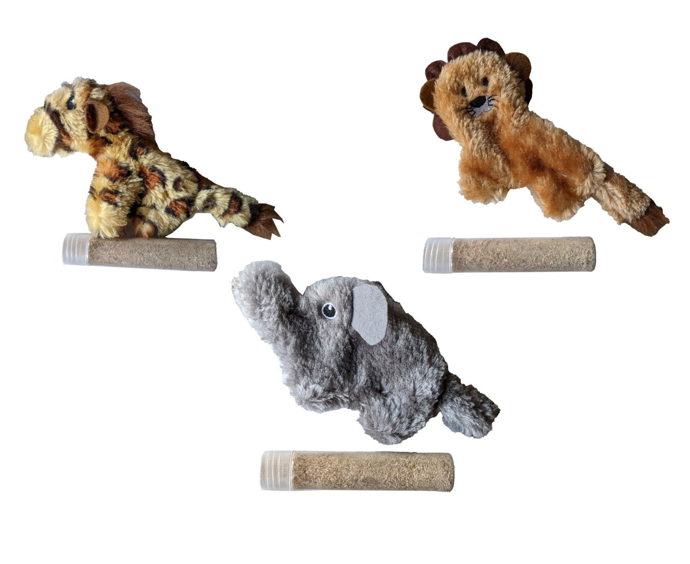 NATURALS Animals Silvervine REFILLABLE cat toy