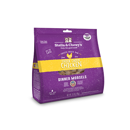 STELLA & CHEWY'S® CHICK, CHICK CHICKEN FREEZE-DRIED RAW DINNER MORSELS CAT FOOD