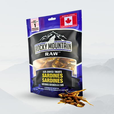 Rocky Mountain Raw Air-Dried Sardines 150g bag