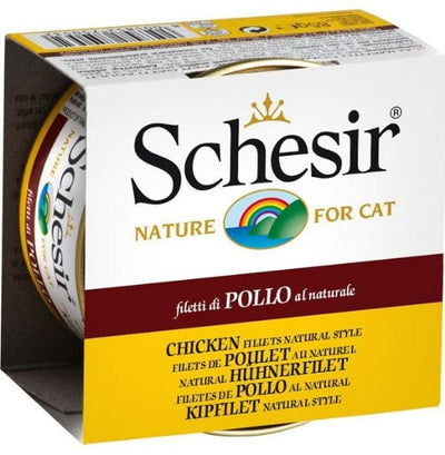 Schesir Chicken Fillets with Rice Natural Style in Cooking Water, 85g