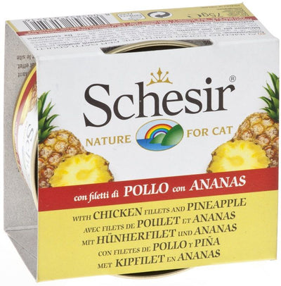 Schesir Chicken with Pineapple and Rice Natural Style in Cooking Water, 75g