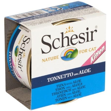Schesir Kitten Tuna with Aloe in Natural Soft Jelly, 85g