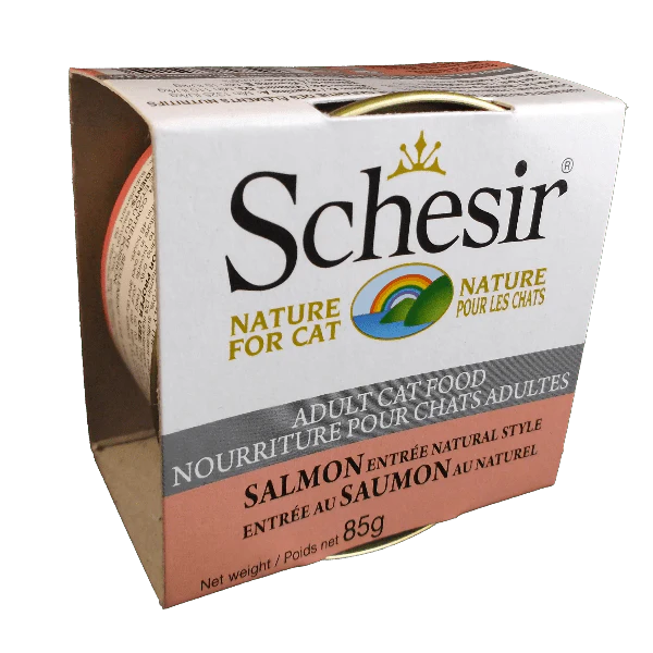Schesir Salmon Natural Style in Cooking Water, 85g