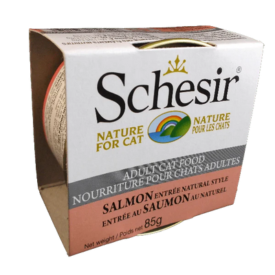 Schesir Salmon Natural Style in Cooking Water, 85g