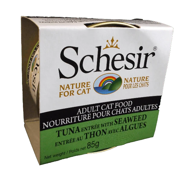 Schesir Tuna with Seaweed in Natural Soft Jelly, 85g