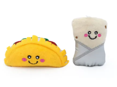 ZippyClaws® NomNomz® - Taco and Burrito