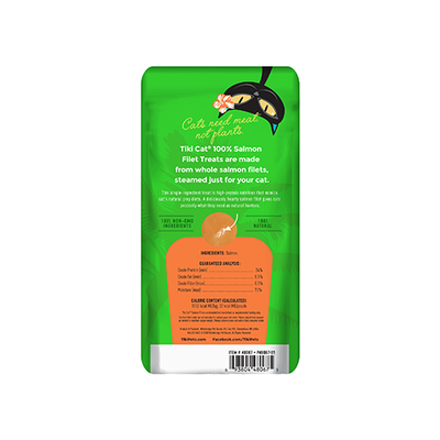 Tiki Cat® Filets™ Wild-Caught Salmon Wet Food Topper, 1.2oz