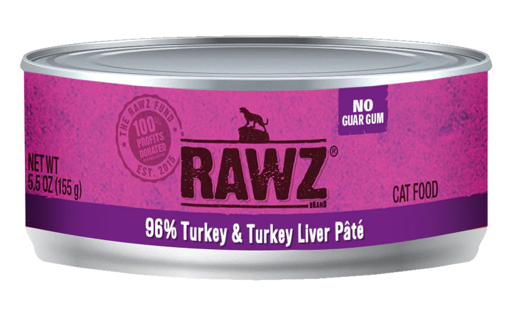 RAWZ® 96% TURKEY & TURKEY LIVER PÂTÉ