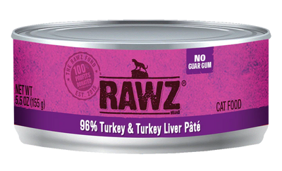 RAWZ® 96% TURKEY & TURKEY LIVER PÂTÉ
