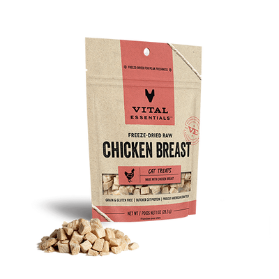 VITAL ESSENTIALS® Freeze Dried Chicken Breast Treats
