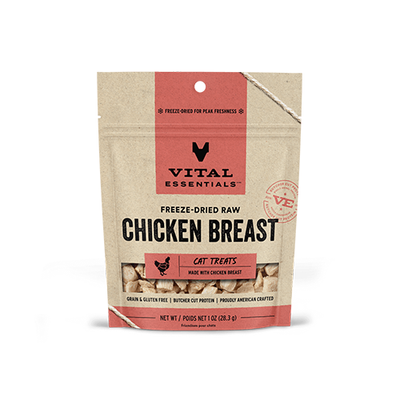 VITAL ESSENTIALS® Freeze Dried Chicken Breast Treats