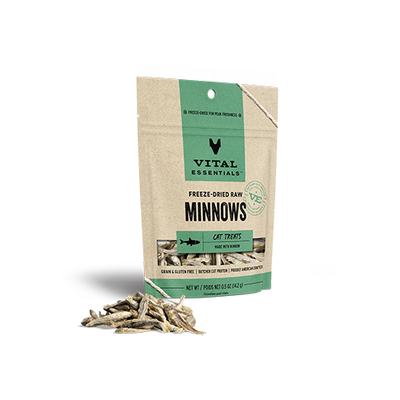 VITAL ESSENTIALS® Freeze Dried Minnows Treats