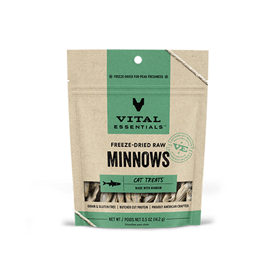 VITAL ESSENTIALS® Freeze Dried Minnows Treats