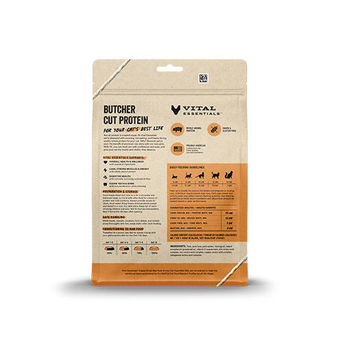 VITAL ESSENTIALS® Pork Freeze Dried Raw Mini Nibs