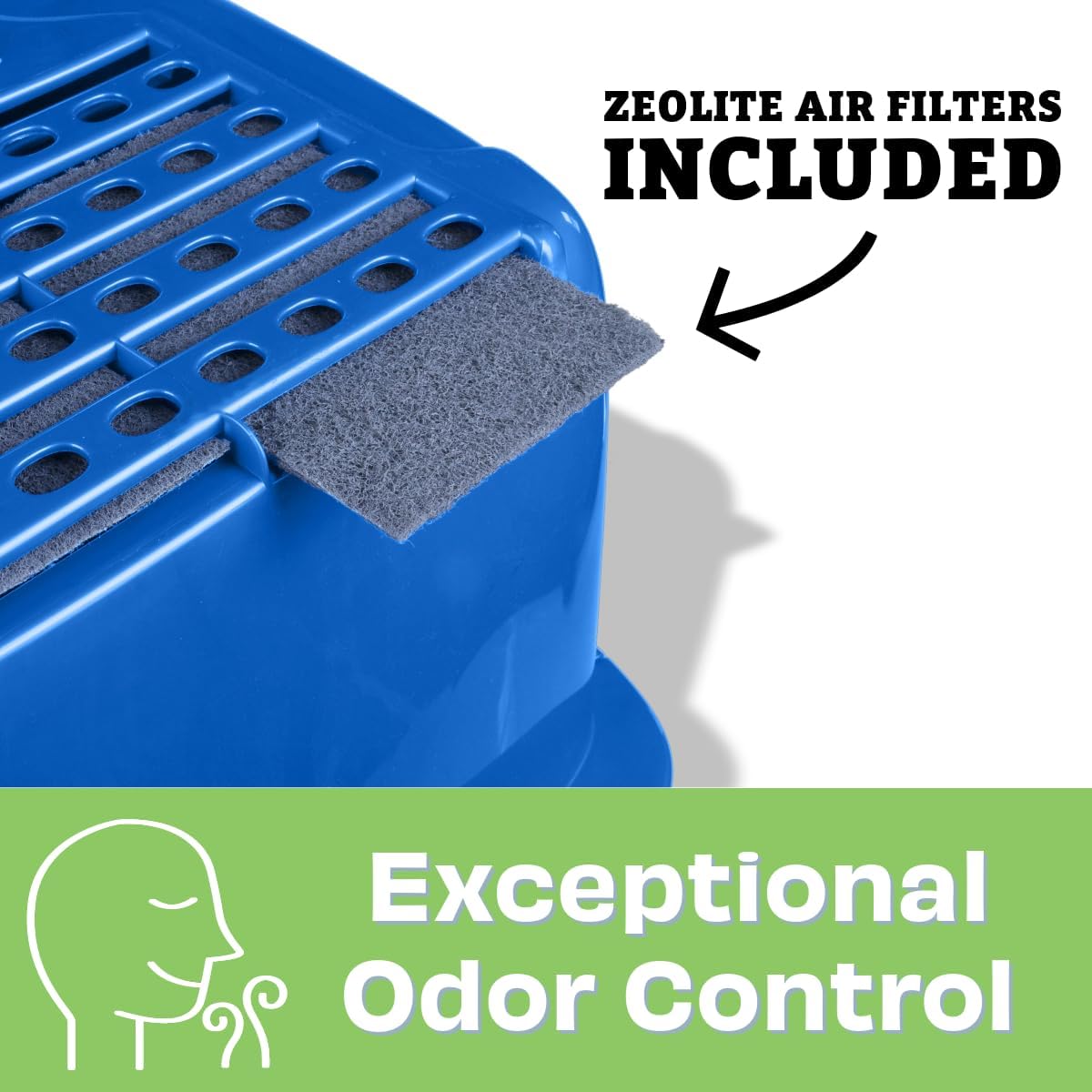 Van Ness Extra Giant Enclosed Cat Pan with Filter