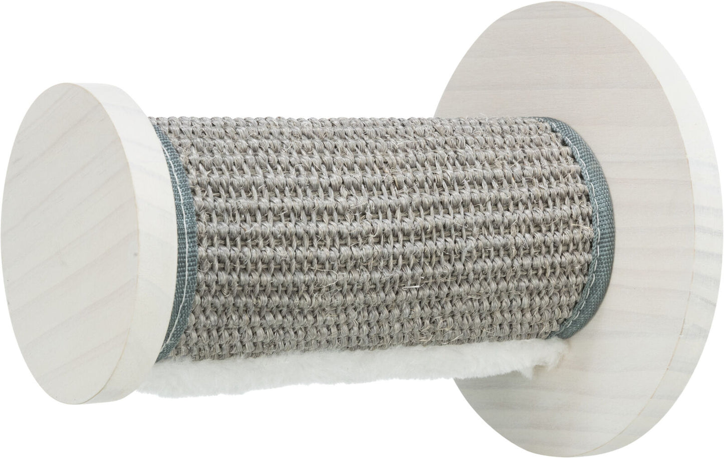 Wall Climbing Step Round with Sisal White / Grey