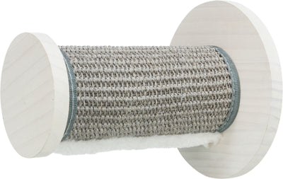 Wall Climbing Step Round with Sisal White / Grey