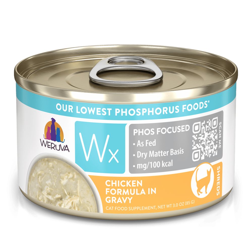 Weruva Wx Phos Focused - Chicken Formula in Gravy, 3oz