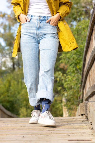 Women's Cozy Black Cat Socks