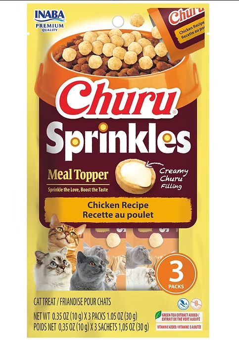 Churu Sprinkles Meal Topper Chicken Recipe