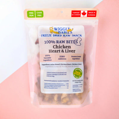 Asian Breed Chicken Heart & Liver Freeze Dried Raw 193g