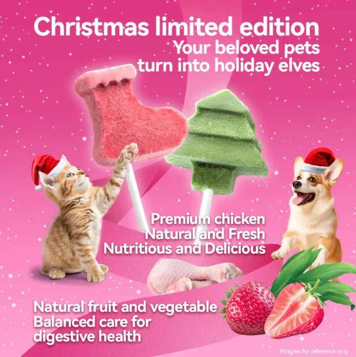 Freeze Dried Christmas Lollipop Box (Limited Edition)