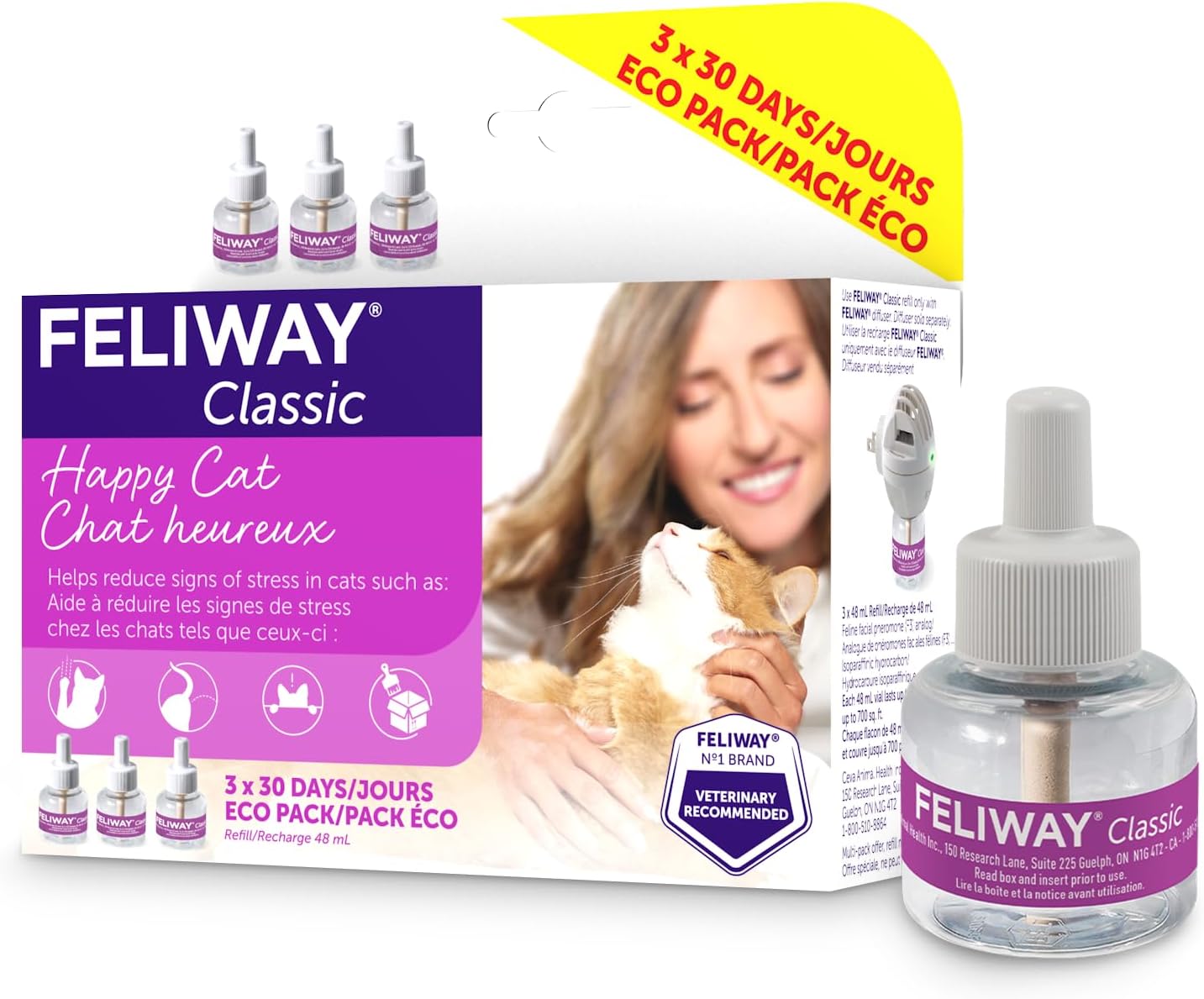 FELIWAY® CLASSIC DIFFUSER REFILL (3 PACK)