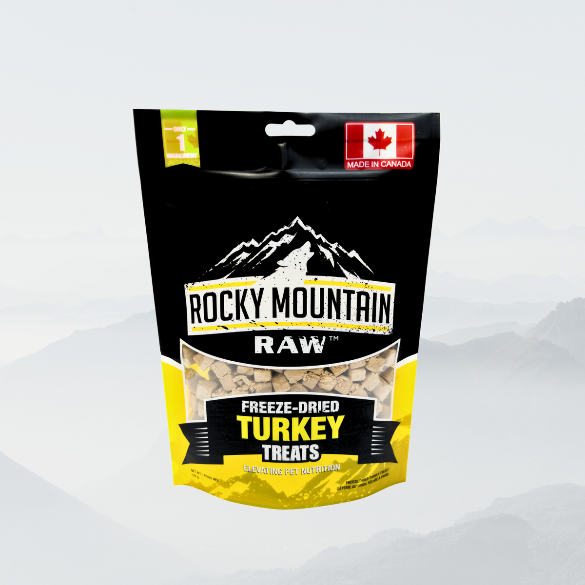 Rocky Mountain Raw Freeze-Dried Turkey Treats 170g bag