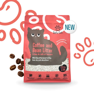 Dofu Cat - Clumping Coffee+Bean Litter