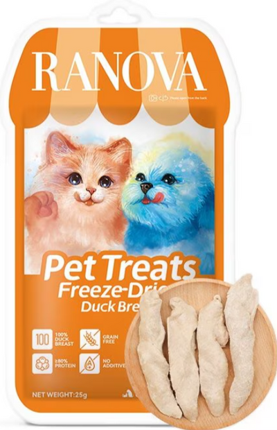 Freeze Dried Duck Breast Fillets