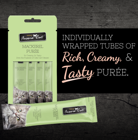 Fussie Cat Mackerel Purées